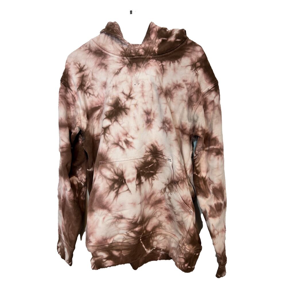 Lululemon All Yours Hoodie Earth Dye Clay Pullover Sweatshirt sz 6